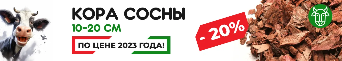 Кора сосны со скидкой